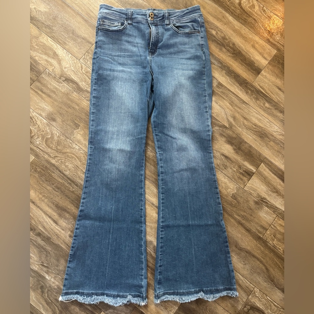 Classic Blue Flared Women Jeans